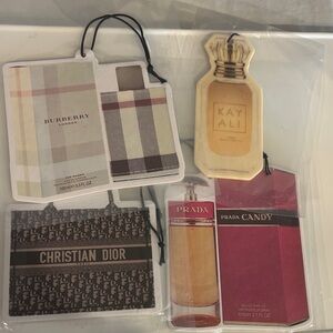 Designer Fragrance Air Freshener Pack of 4!